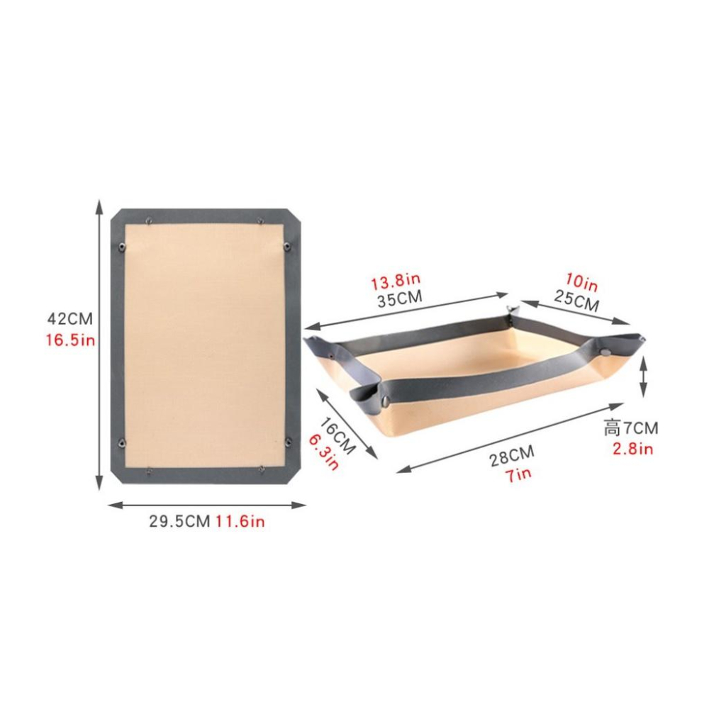 【食玩烘焙】💖現貨附發票💖亞馬遜熱銷『耐高溫可扣式烤墊』烤墊 馬卡龍墊 燒烤墊 烤箱墊 烘焙紙-細節圖5