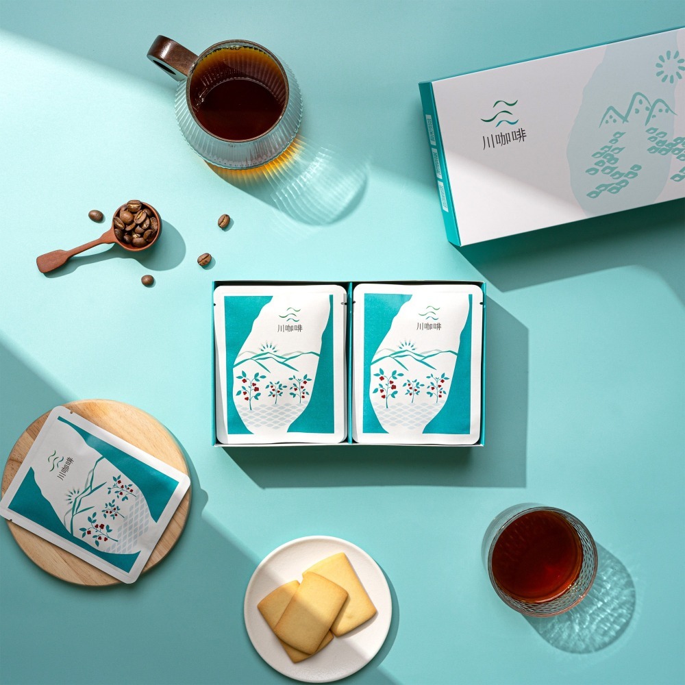 【川咖啡】台灣小農鑽石型濾掛咖啡 南投水里水洗(10g*10包)-細節圖6