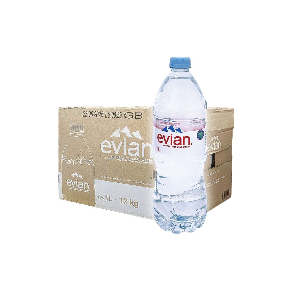 法國 Evian 天然礦泉水 1000ml×12入 箱購【限宅配】【限本島含運】-規格圖10