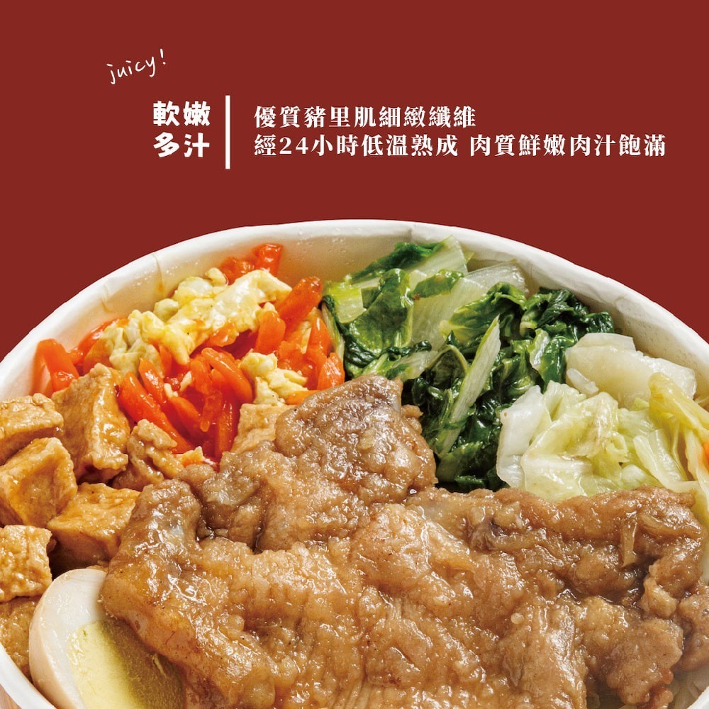 【台灣】黑金香滷排骨 7包入 (3片裝、330g/包）加熱即食 鐵路便當 香滷排骨 鐵路排骨 秘製滷汁 鹹香可口-細節圖2