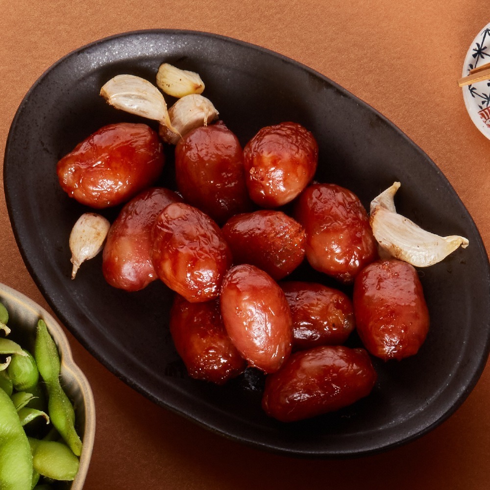 【台畜】珍珠香腸 免運6包組 (250g/包) 一口香腸 小香腸-細節圖4