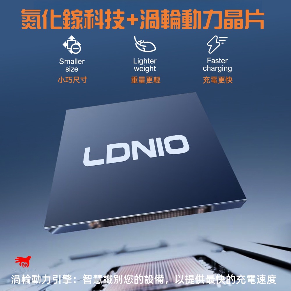 LDNIO 45W 桌面塔型充電器45W快充電塔延長線排插氮化鎵 EU UK US多國插頭旅行插頭旅遊轉接頭65W力德諾-細節圖2