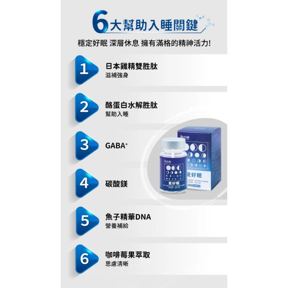 官方正貨 實體店面經營 覺好眠【睡前補充】激米達、GABA、酪蛋白水解胜肽 30顆 | 熊野藥局-細節圖3