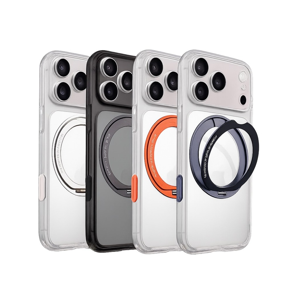 APPLE IPHONE 17PRO/PROMAX系列 專利傳感按鍵保護殼-360支架 支援Magsafe｜DAPAD-規格圖7
