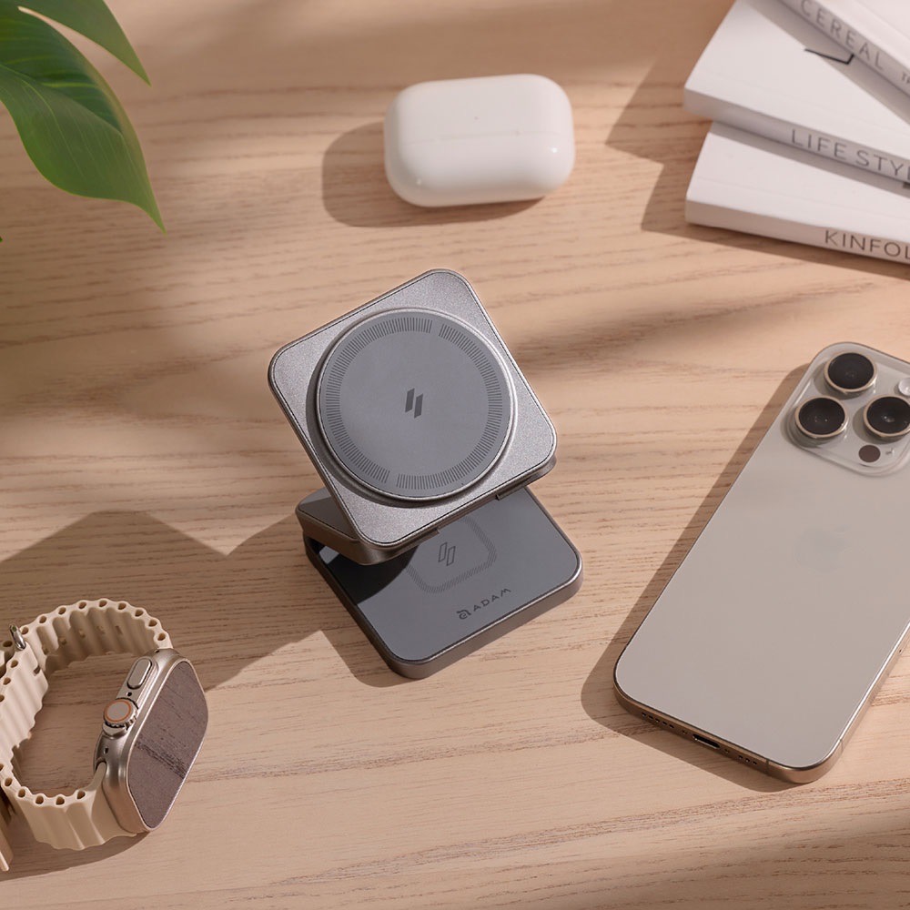 Mag 3 Pro Qi2 15W磁吸三用無線充電座-細節圖5