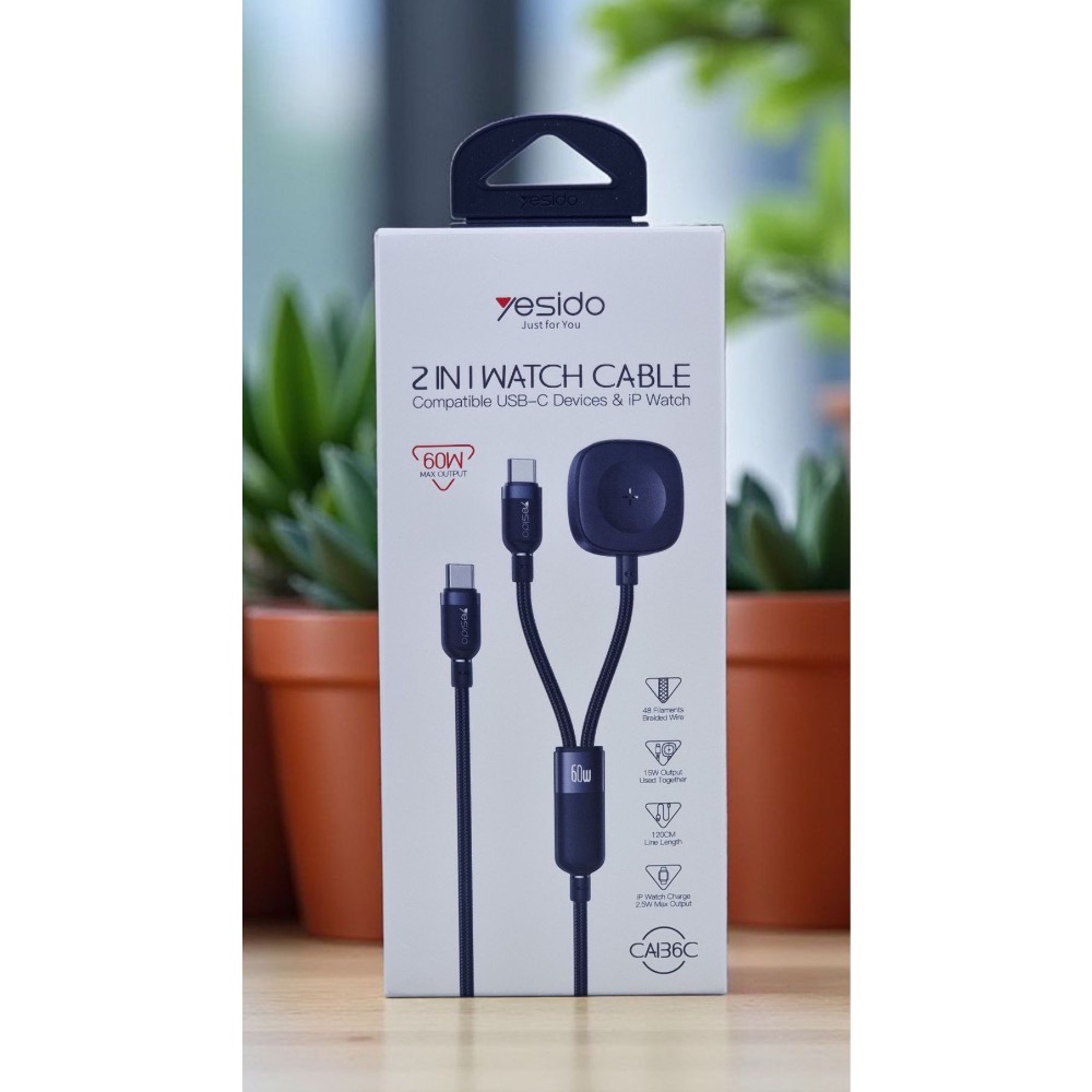 60W快充⚡️充電線 Apple Watch+Type-C-細節圖2