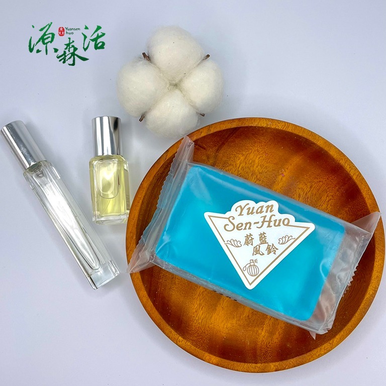 源森活 - 日本玻尿酸極潤系列 - 蔚藍風鈴沐浴皂-細節圖2