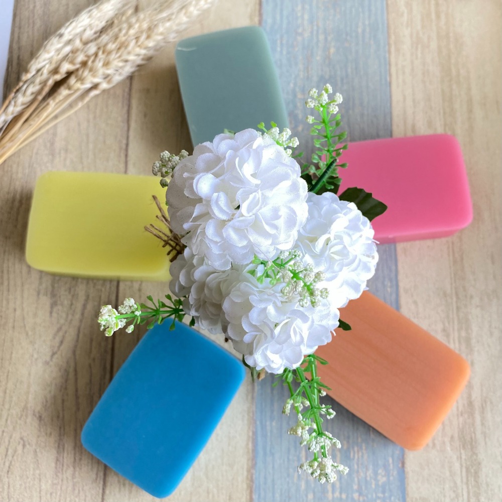 源森活 - 菊島植萃系列 ~ 冰花 ~ 晶亮沐浴皂-細節圖3