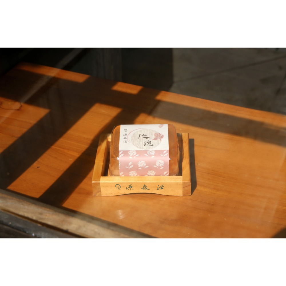 [買二送一] 源森活有機植萃添加系列 - 玫瑰胺基酸美顏石鹼  100g-細節圖3