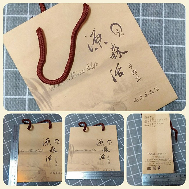 源森活  質樸自然牛皮色手提袋 送禮自用兩相宜 超耐重2KG 真材實料小提袋-細節圖2