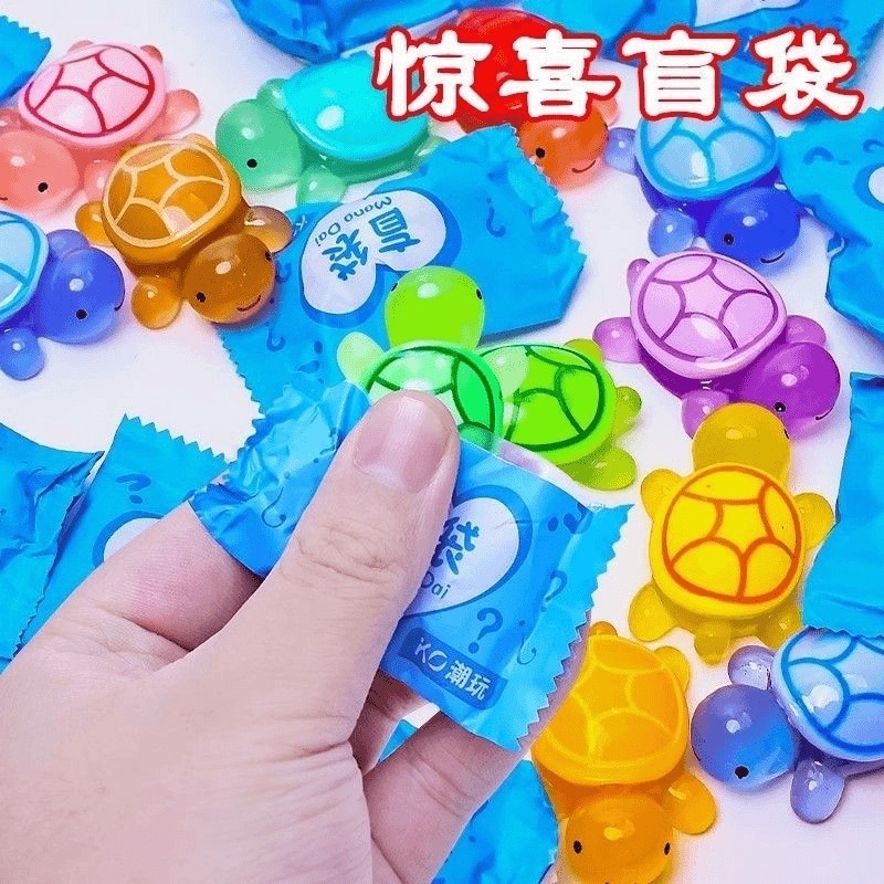 ［現貨］抖音同款卡通夜光小烏龜樹脂飾品配件diy汽車桌面小擺件網紅小烏龜公仔-規格圖9