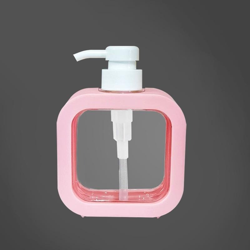 新款透明分裝瓶 浴室洗手液分裝瓶塑料按壓瓶可視乳液分裝空瓶子廚房-細節圖4