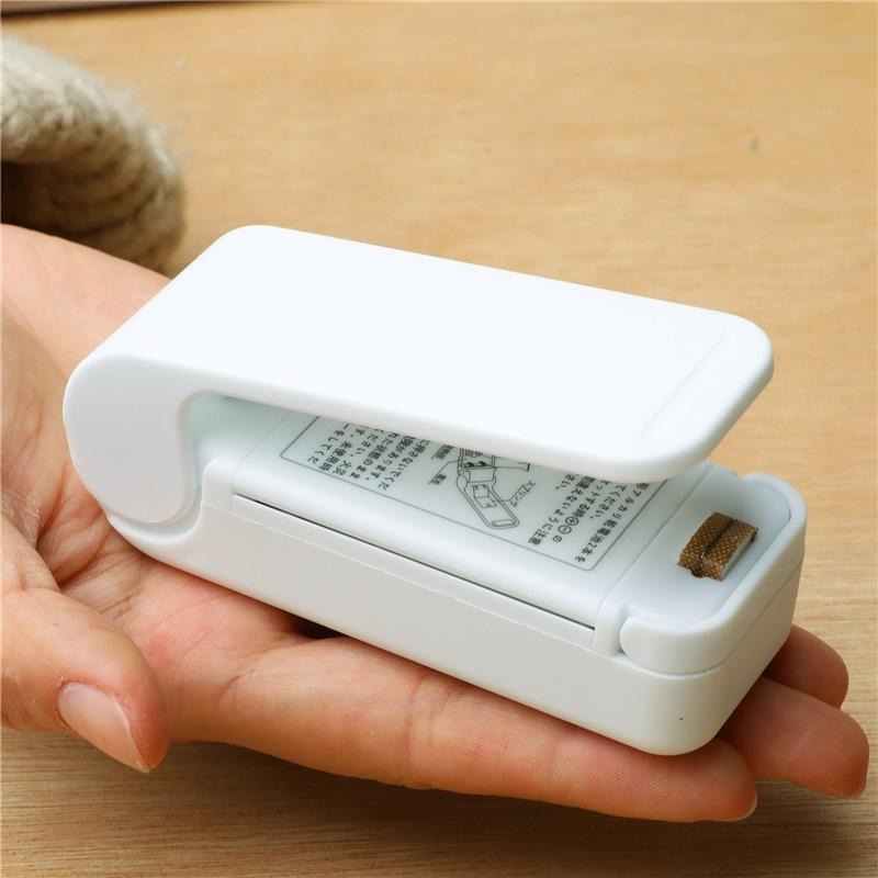 便攜迷你封口機食品塑料袋塑封機家用小型手壓熱封機密封機-細節圖2