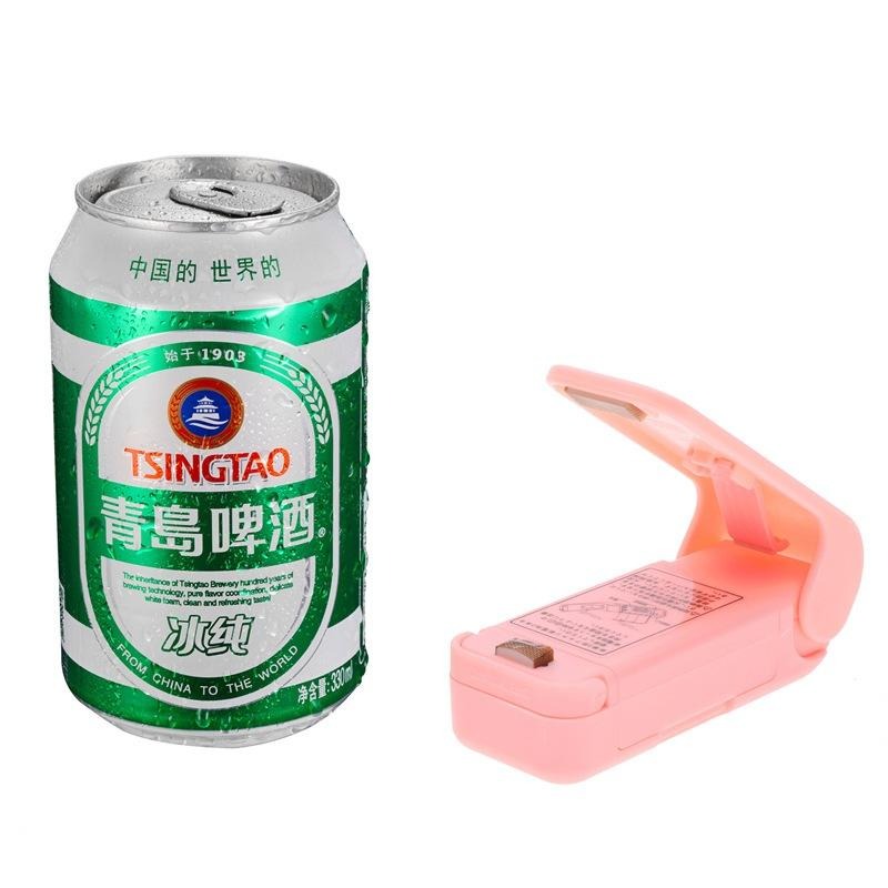 便攜迷你封口機食品塑料袋塑封機家用小型手壓熱封機密封機-細節圖3