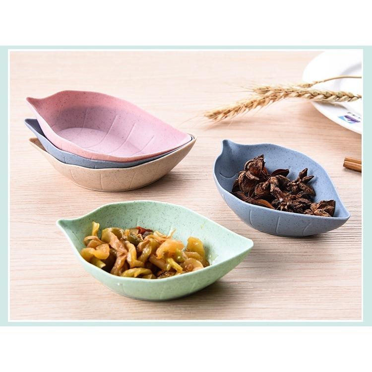 家用日式創意油碟小麥稭稈調味碟廚房多用塑料餐具碟子醋碟鹹菜碟-細節圖4