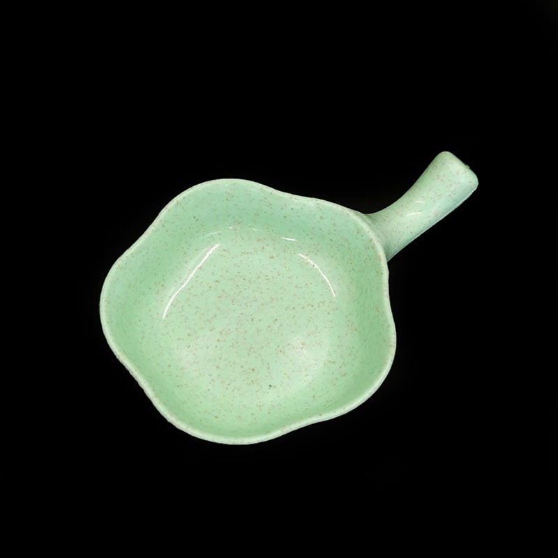 家用日式創意油碟小麥稭稈調味碟廚房多用塑料餐具碟子醋碟鹹菜碟-規格圖8