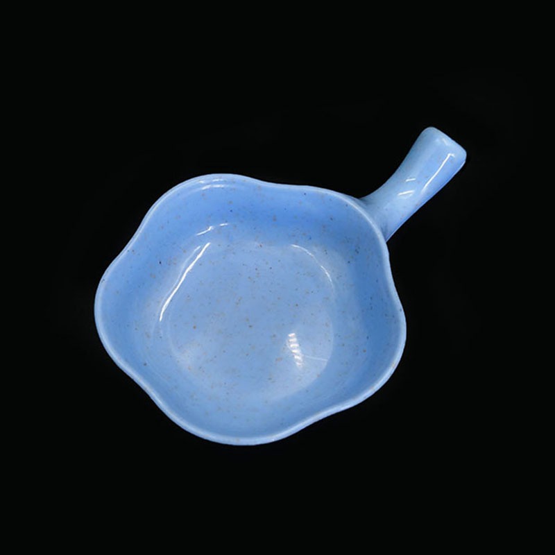 家用日式創意油碟小麥稭稈調味碟廚房多用塑料餐具碟子醋碟鹹菜碟-規格圖8