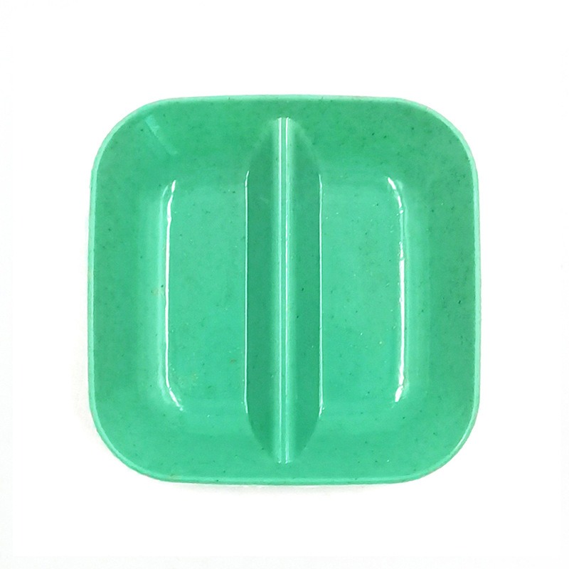 家用日式創意油碟小麥稭稈調味碟廚房多用塑料餐具碟子醋碟鹹菜碟-規格圖8