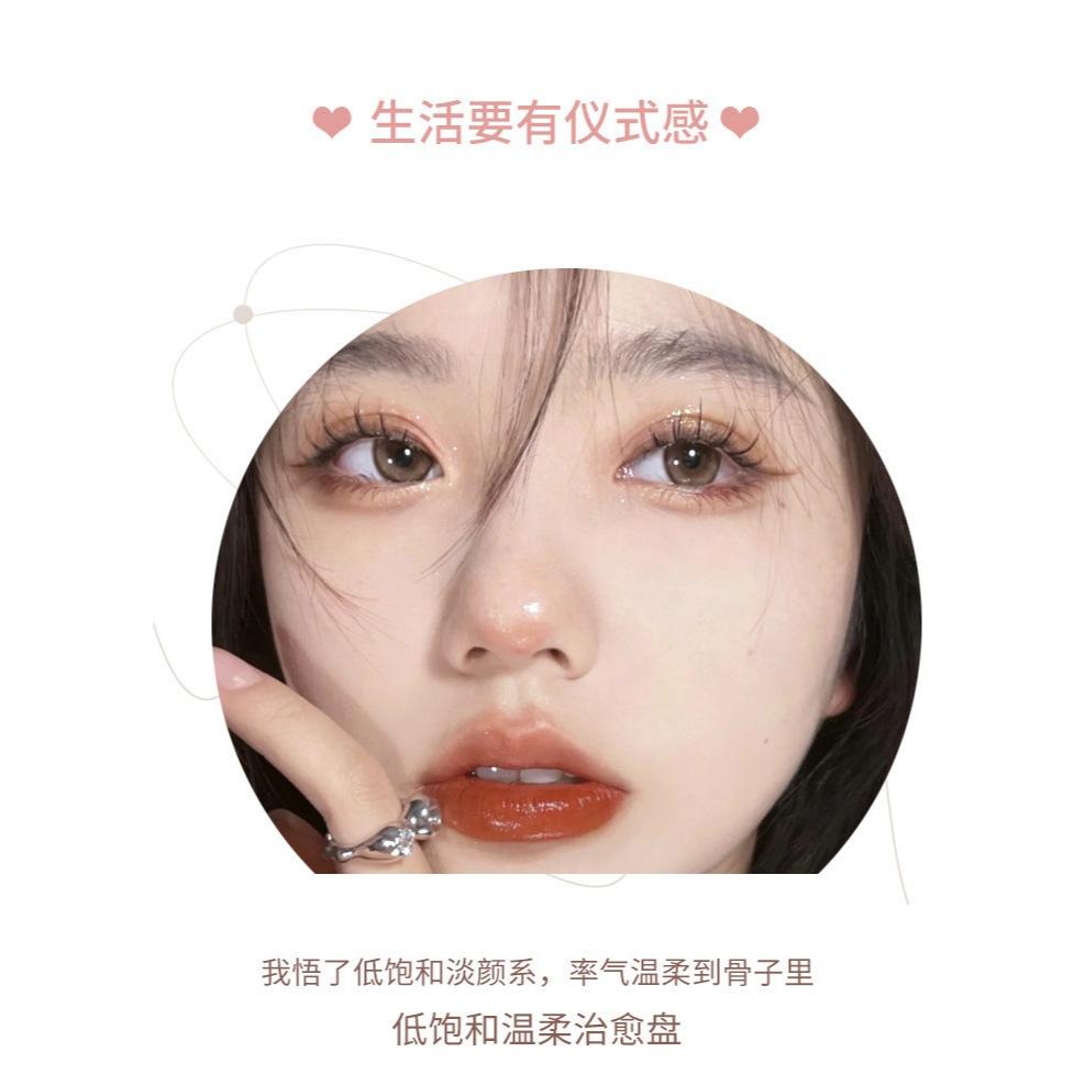 ［現貨］ZVEV五色貓爪眼影盤 純欲可愛大地色高光啞光不脫妝清透閃耀軟糯細膩-細節圖5