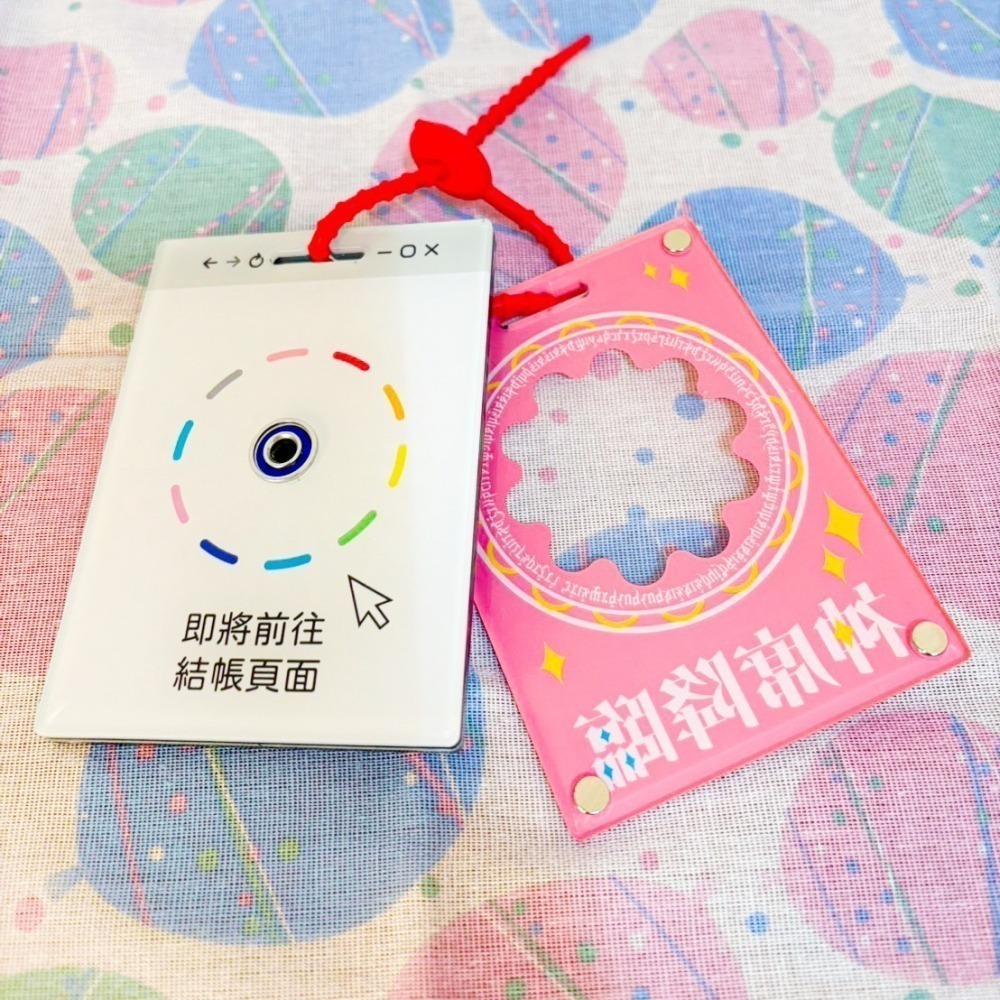 【Miki Chen 插畫工作室】 台灣原創插畫-求票追星旋轉珍奶迷妹壓克力NFC-細節圖8