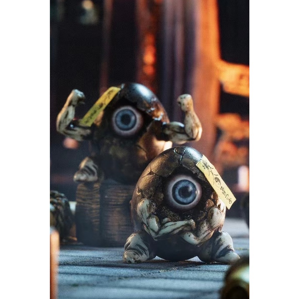 ￼【手玩味模型工作室】蛋蛋特攻隊 - 茶葉蛋仔 | GK 模型 白模 原創 原型師 WF-細節圖2