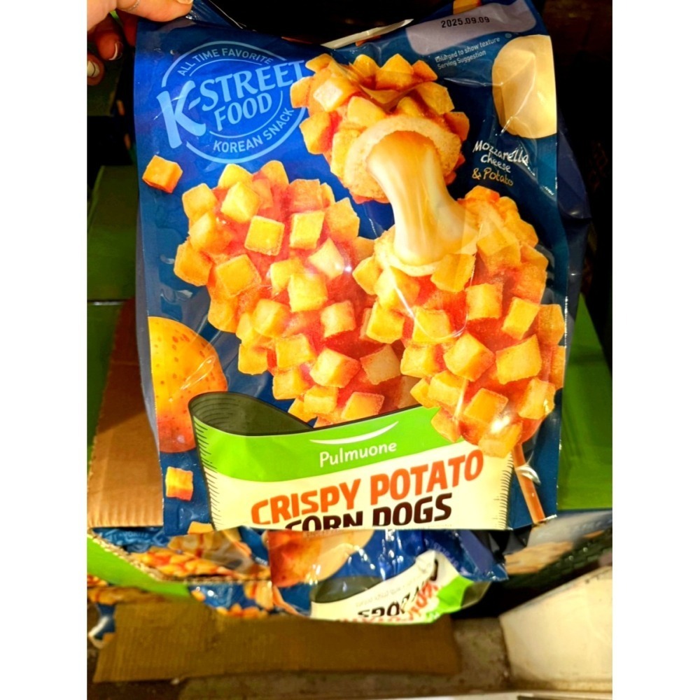 【小資族最愛】 好市多COSTCO代購 🈵399免運 Pulmuone 韓式起司脆薯熱狗 點心 小點 黃金熱狗棒 起司-細節圖3
