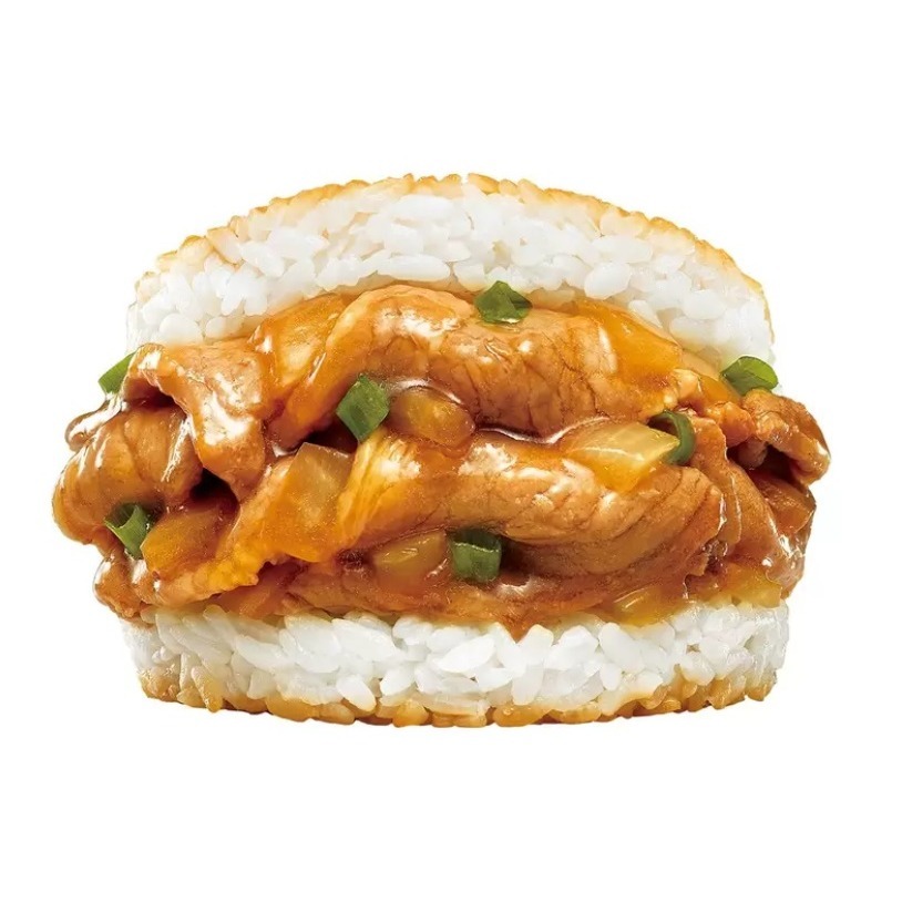 老協珍壽喜燒豬肉米漢堡 三入組