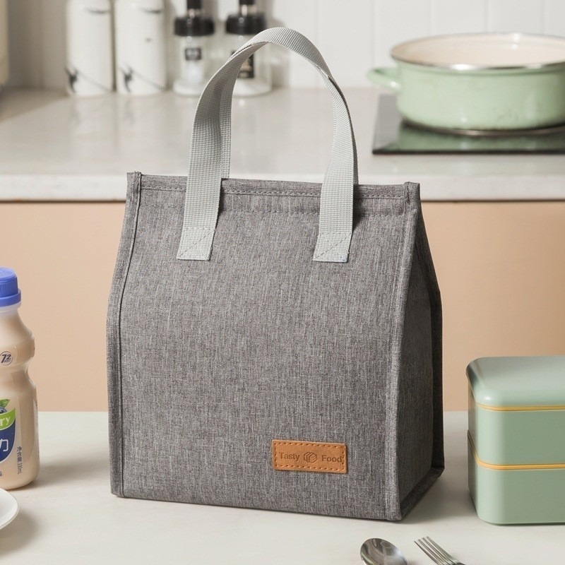 【極簡居家小物】 外送保溫袋 手提保溫袋 保冷 便當袋 保冷袋 野餐袋 保溫袋 帆布包 露營 午餐袋 保冷袋加厚 保冰袋-規格圖11