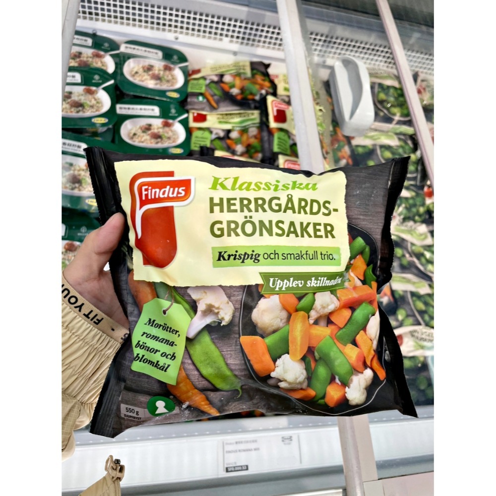 歐式綜合蔬菜，550g