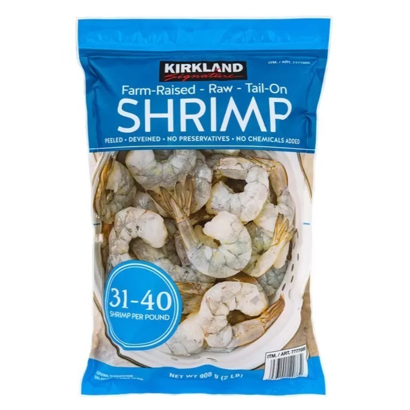 【小資族最愛】 好市多COSTCO代購 🈵499免運 科克蘭 帶尾特大養殖生蝦仁 蝦仁 即食料理 蝦料理 炸蝦 鮮蝦-細節圖3