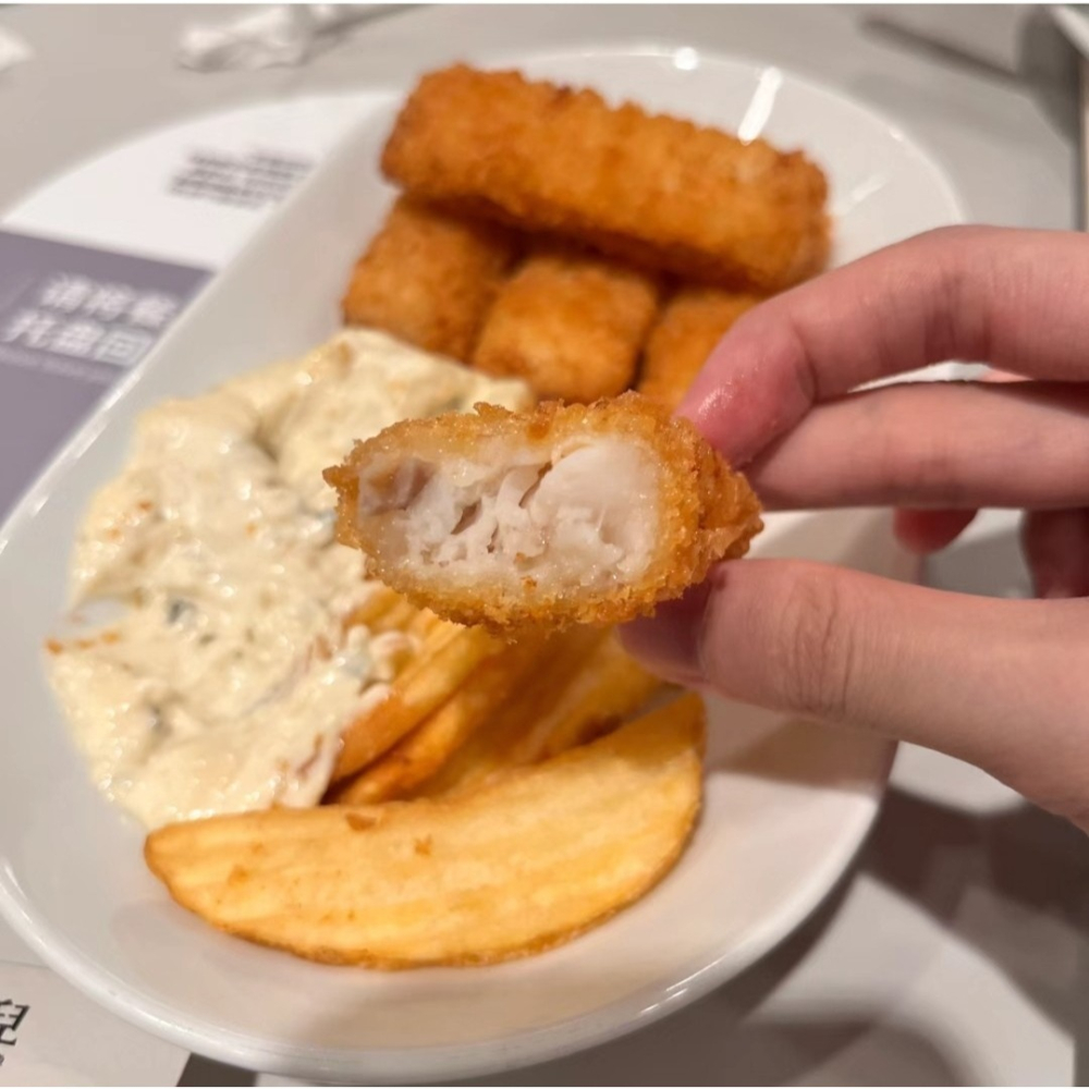 【冷凍美食】 IKEA宜家家居 🈵499免運 鱈魚條 酥炸鱈魚 酥炸鱈魚佐薯泥 點心 下午茶 鱈魚排 小點 即食料理-細節圖7