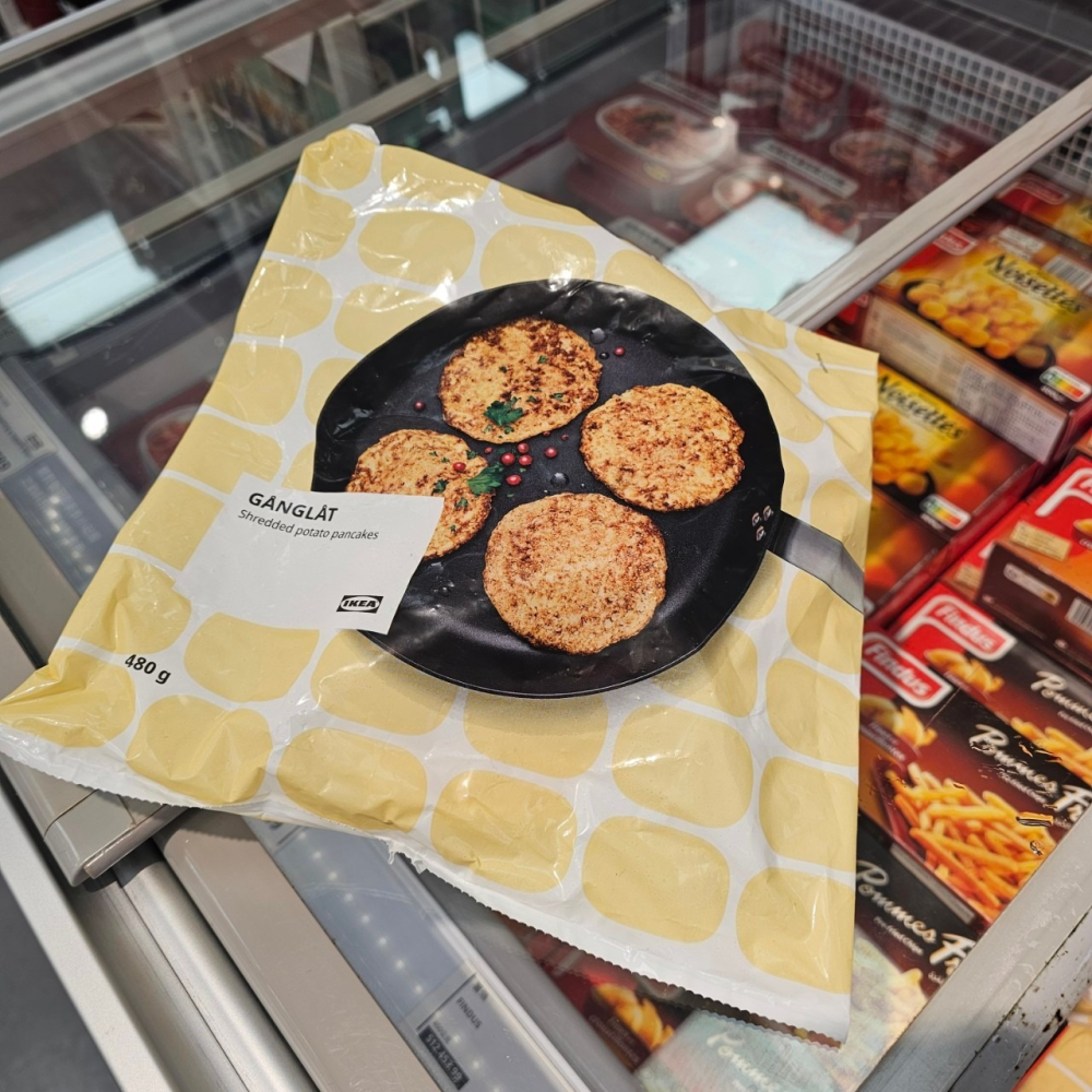 【冷凍美食】IKEA宜家家居 蔬菜馬鈴薯餅 馬鈴薯餅 薯餅 即食包 主食 點心 小點 即食 碳水-細節圖4