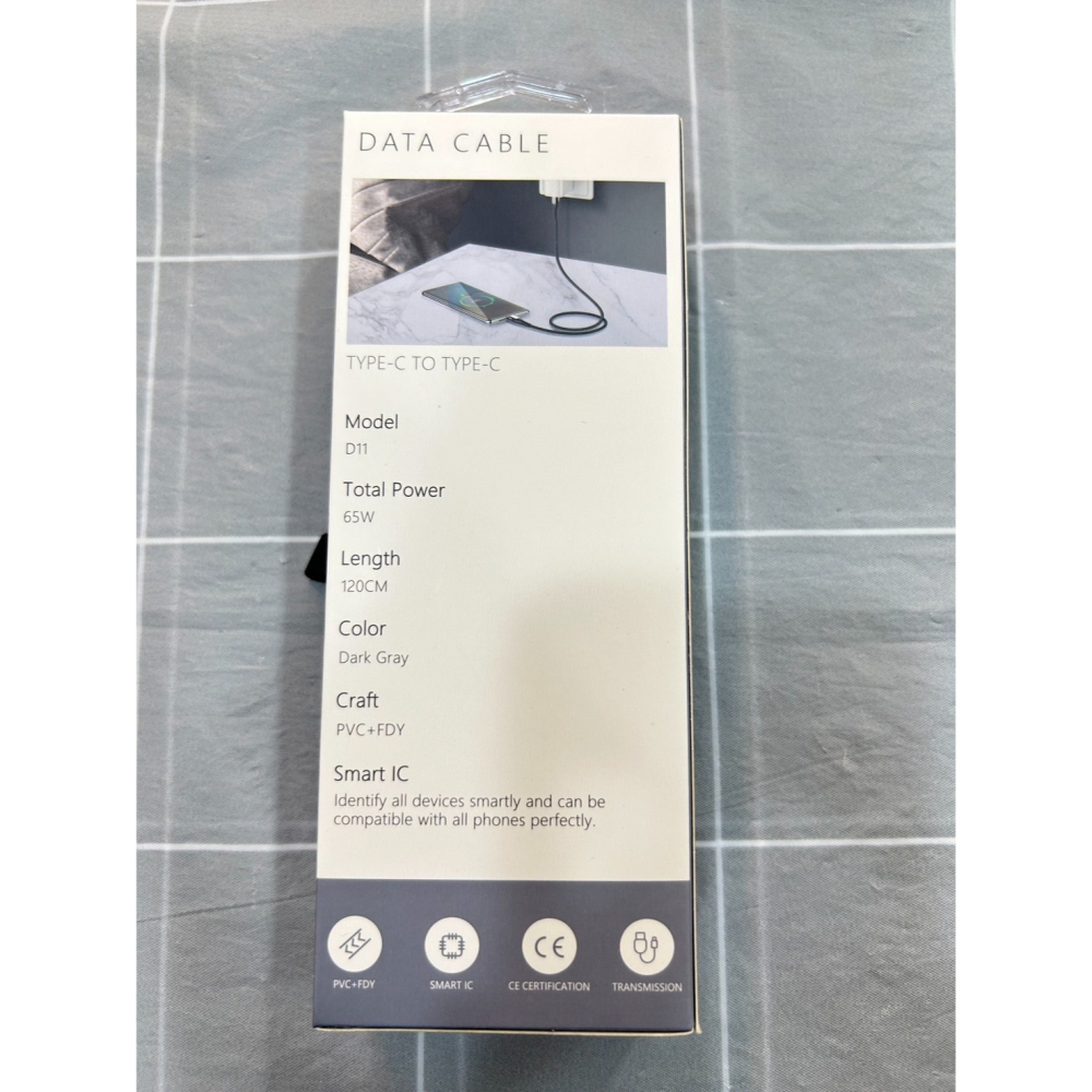 [艾爾巴數位]限黃金會員下單-安博 TYPE-C TO TYPE-C 充電線 D11 -勝利店-細節圖2