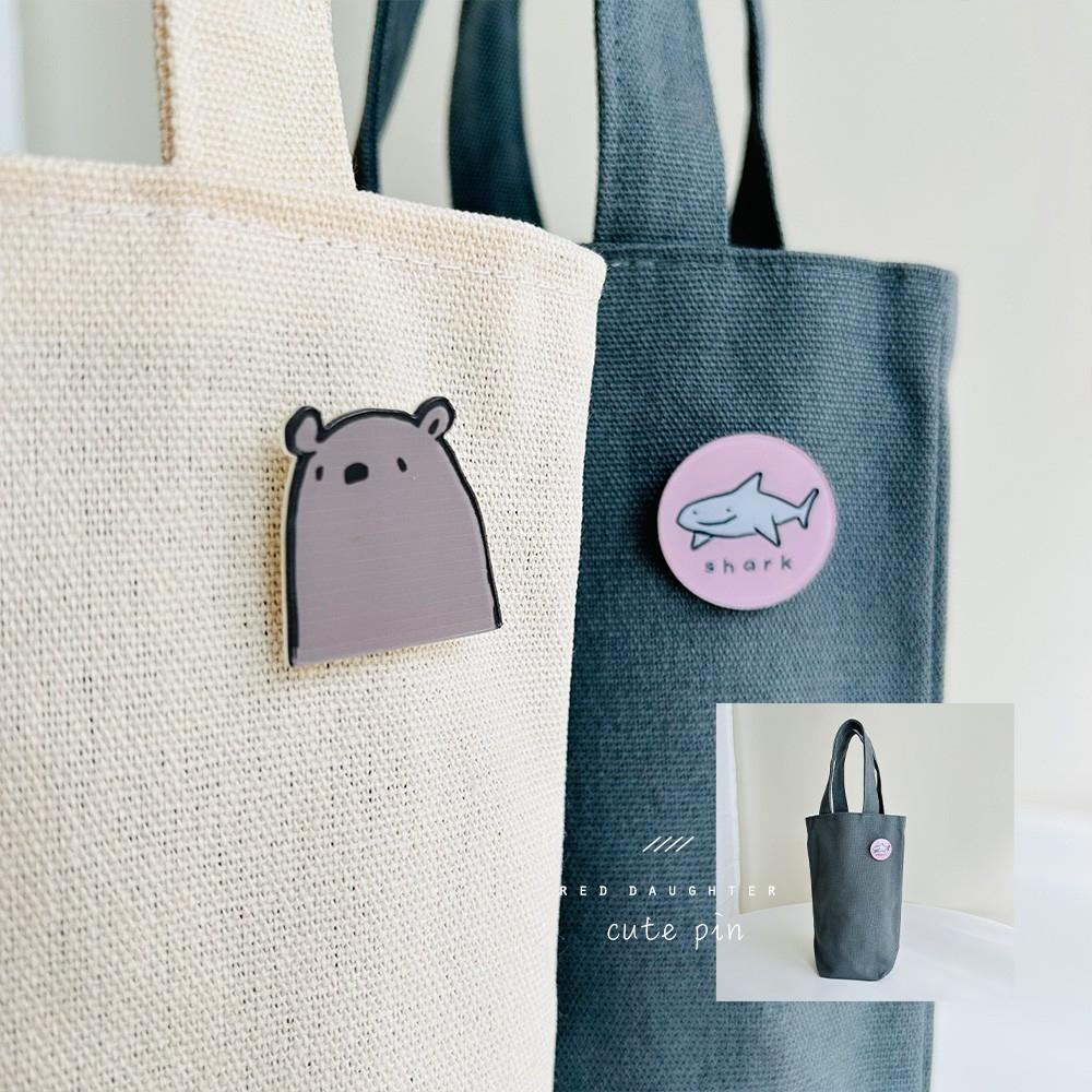 紅女兒〔原創設計小物〕別針 胸針 徽章 壓克力別針 小別針 可愛 胸章 仙人掌 多肉植物 雲朵 文創小物 小熊 富士山-細節圖6