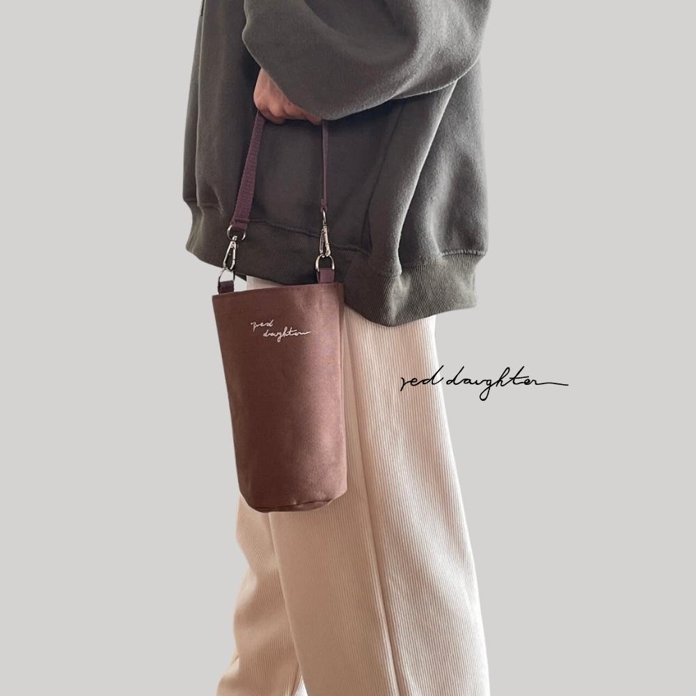 紅女兒〔附背帶+底板〕水壺背帶 水壺背袋 冰霸杯提袋 水壺袋 水壺提袋-細節圖7