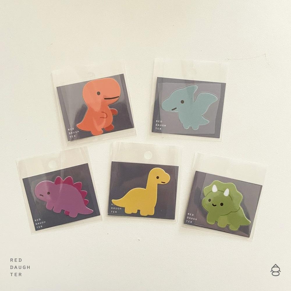 紅女兒〔小恐龍〕恐龍貼紙 水晶貼紙 轉印貼紙 防水貼紙 行李箱貼紙 立體貼紙 水晶轉印貼紙 水晶轉印貼 水晶貼 轉印貼-細節圖7