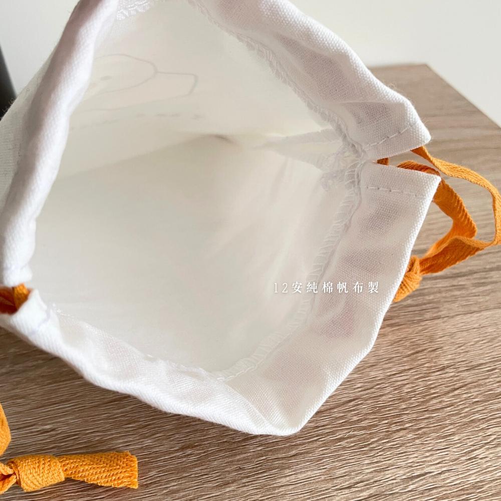 紅女兒〔文創小白鴨〕可愛束口袋 小束口袋 小物收納包 收納袋 束口包 束口收納袋 束口袋 束口袋小 小收納袋 帆布束口袋-細節圖7