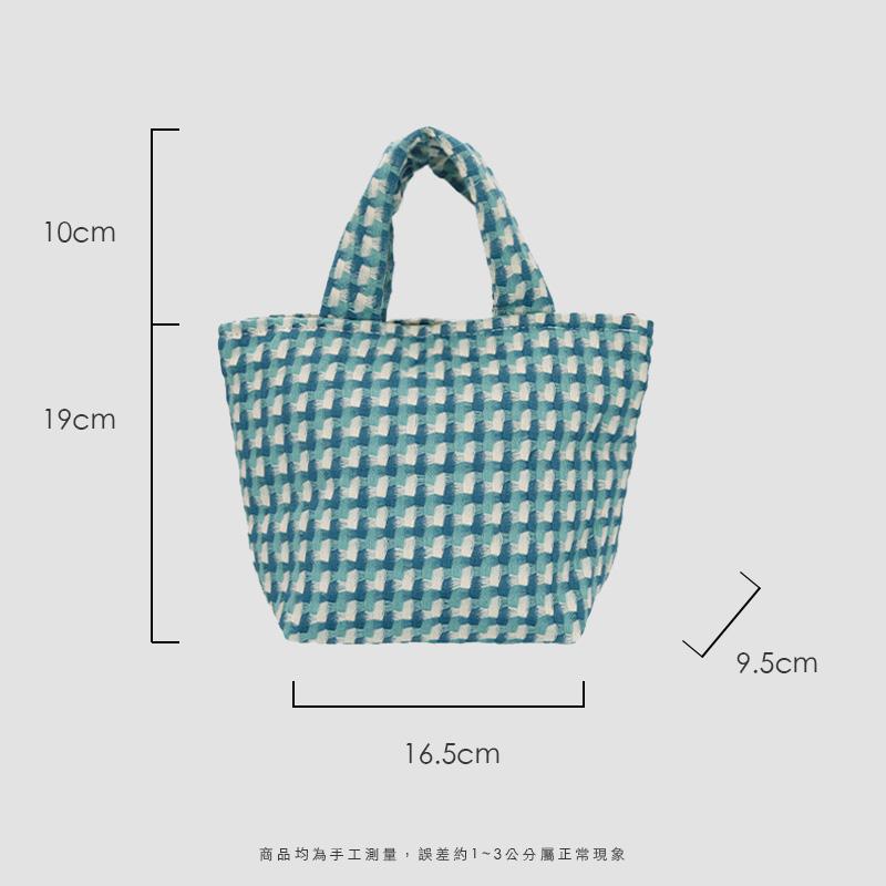 紅女兒〔拉鍊厚織雙層〕小手提袋 托特包 小 帆布提袋 小提袋 拉鍊手提袋 小提包 小袋子 布包 手提小包 手作包包 袋子-細節圖8