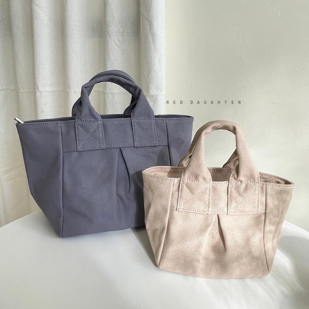 紅女兒〔兩用小小包〕帆布托特包 手提帆布包 帆布包 手提包 小包包 帆布小包 拉鍊帆布包 大包 小包 托特包 三用包-細節圖2