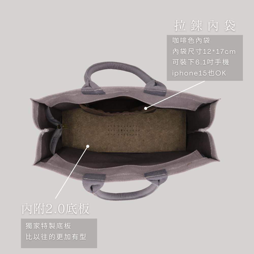 紅女兒〔超級挺大提袋〕帆布提袋 資料袋 手提帆布袋 厚磅帆布袋 拉鍊帆布袋 a4帆布袋 大帆布袋 上班包 公事包 手提袋-細節圖4