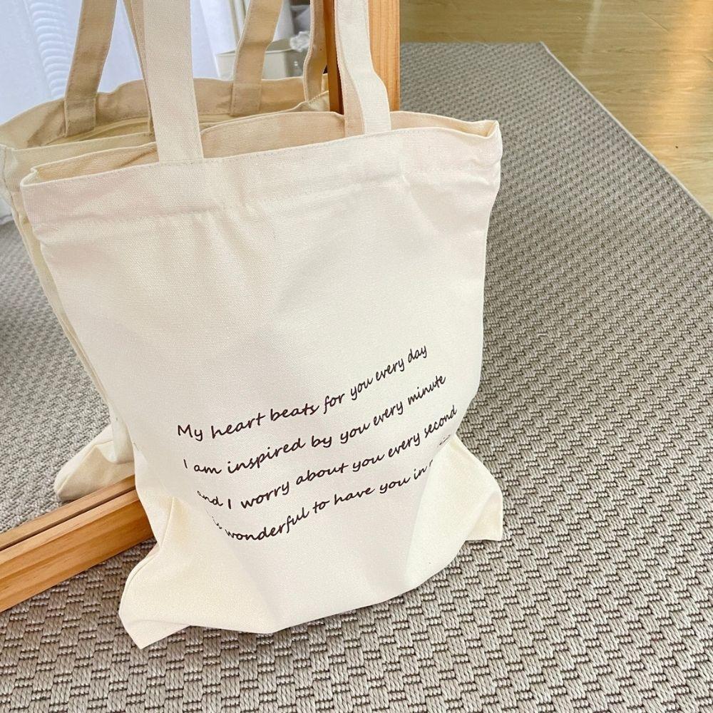 紅女兒〔quotations〕拉鍊帆布袋 帆布包 帆布袋 厚磅 手提帆布包 袋子手提袋 手提袋 原創 a4帆布袋 文創-細節圖6