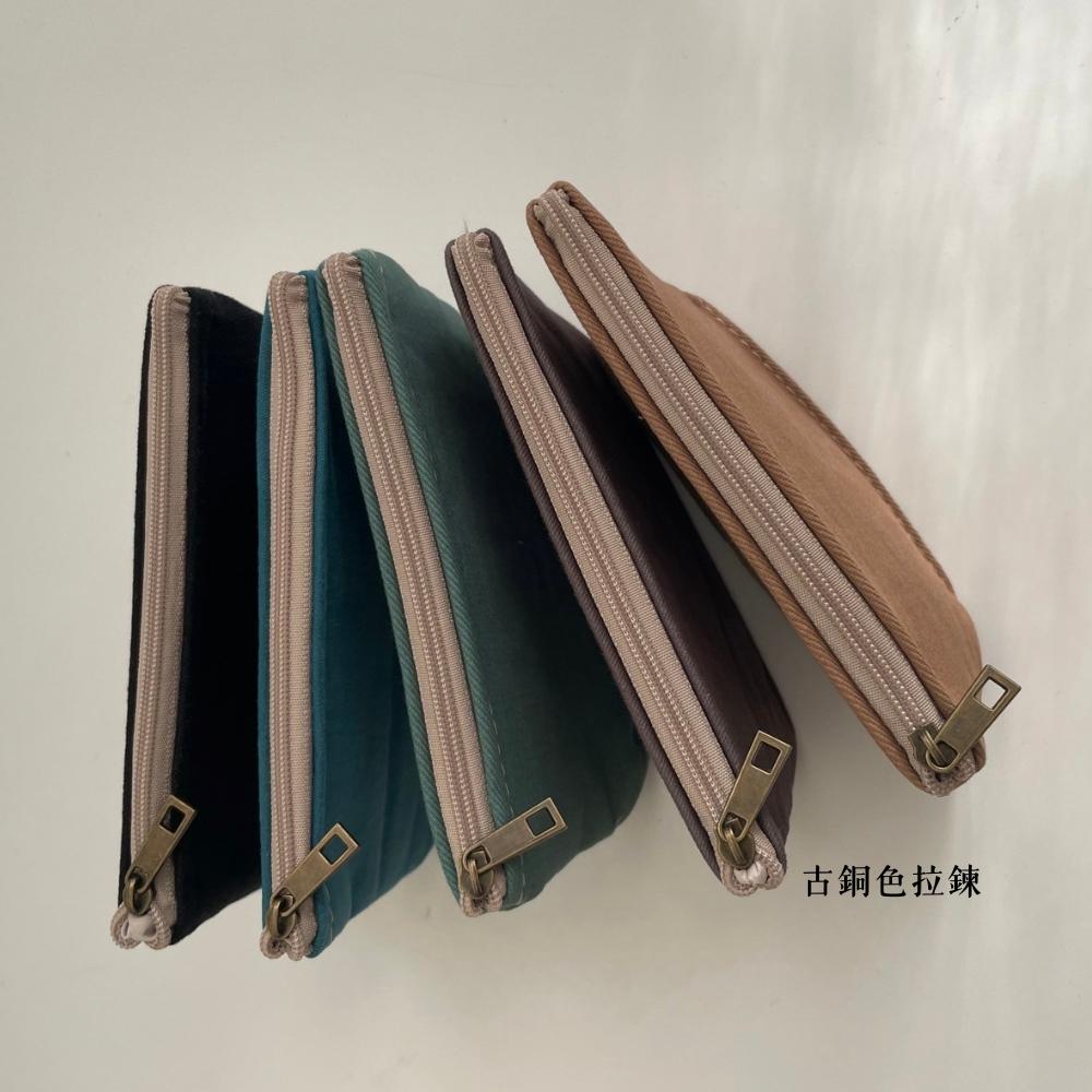 紅女兒〔雙層加厚〕帆布零錢包 拉鍊零錢包 零錢包 小收納包 素色零錢包 小零錢包 迷你收納包 收納小包 小錢包 零錢包女-細節圖5