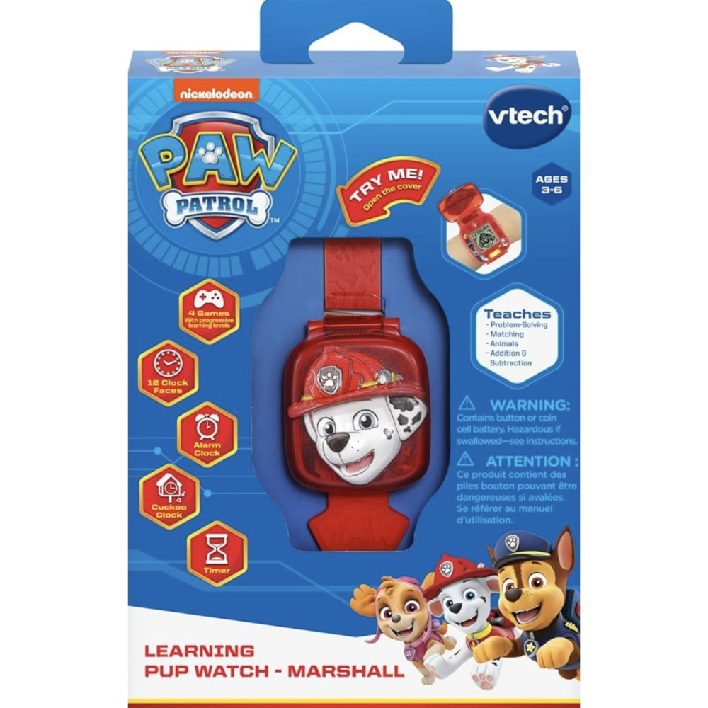 現貨特價 美國Vtech兒童互動學習手錶 汪汪隊立大功 汪汪隊 兒童手錶 藍藍的線索 兒童禮物-細節圖6