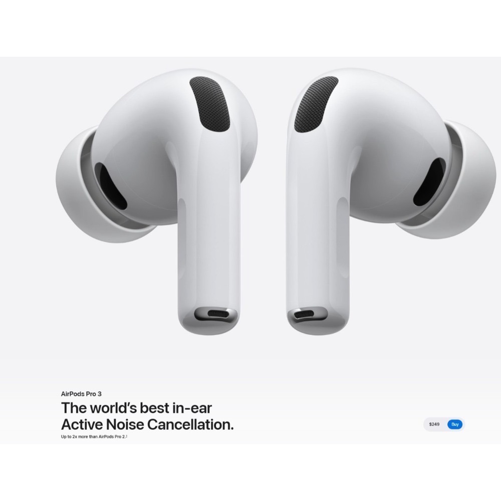 美國代購 最新 AirPods4 主動降噪/ AirPods Pro3 即時翻譯 心率 降噪 3D音效-規格圖4