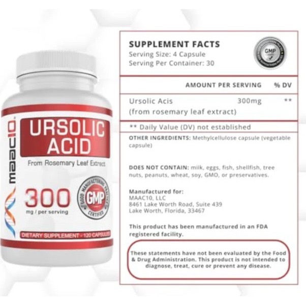 MAAC10 URSOLIC ACID 300MG 120顆-細節圖2