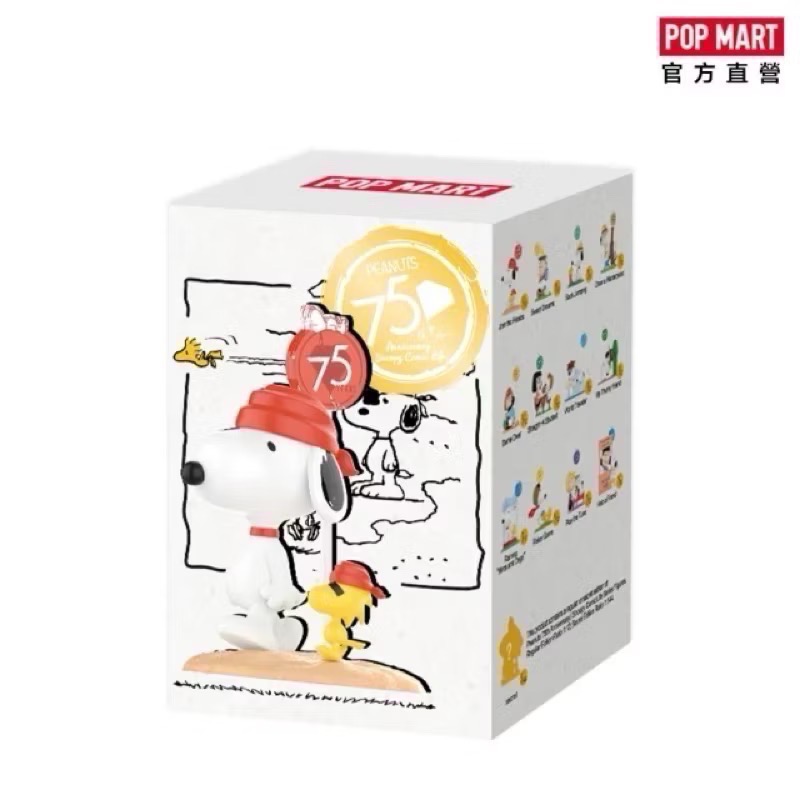 POPMART 泡泡瑪特PEANUTS 史努比SNOOPY一中盒-細節圖2