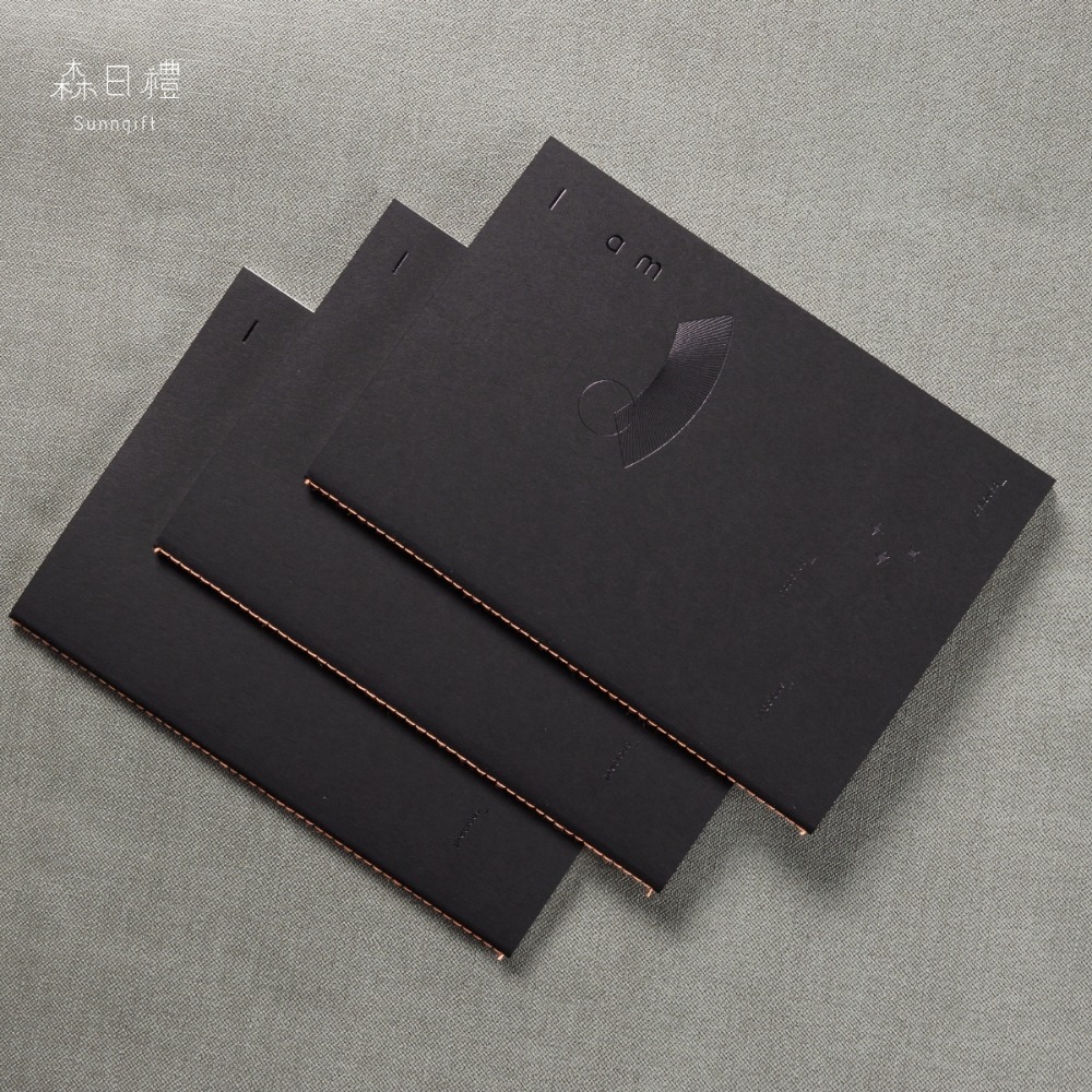 森日禮Sunngift 簡約設計筆記本 共17色-規格圖9