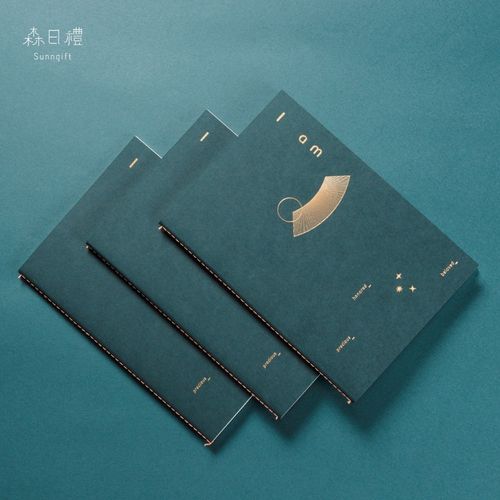 森日禮Sunngift 簡約設計筆記本 共17色-規格圖9
