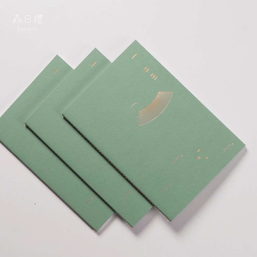 森日禮Sunngift 簡約設計筆記本 共17色-規格圖9