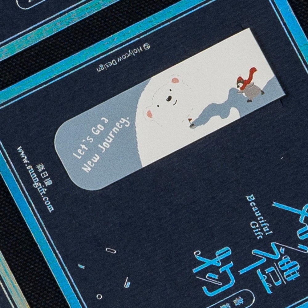 森日禮Sunngift 懷特熊書籤磁鐵 共9款-規格圖11